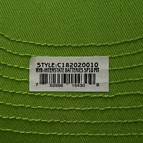 Kyle Busch Interstate Batteries NASCAR Adjustable Hat #18 Green - Picture 8 of 13